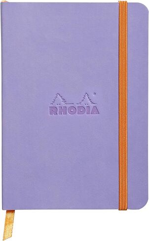 Rhodia Rhodiarama SoftCover Notebook - 72 Dots Sheets - 4 x 5 1/2 - Anise Cover (117356C) in Kuwait
