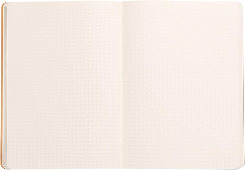 Rhodia Rhodiarama SoftCover Notebook - 72 Dots Sheets - 4 x 5 1/2 - Anise Cover (117356C) in Kuwait