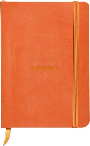 Rhodia Rhodiarama SoftCover Notebook - 72 Dots Sheets - 4 x 5 1/2 - Anise Cover (117356C) in Kuwait