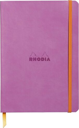 Rhodia Rhodiarama SoftCover Notebook - 72 Dots Sheets - 4 x 5 1/2 - Anise Cover (117356C) in Kuwait