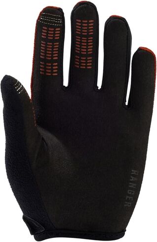 قفازات FOX RACING Youth Ranger Mountain Bike، برتقالي محروق، مقاس متوسط ​​للشباب in Kuwait