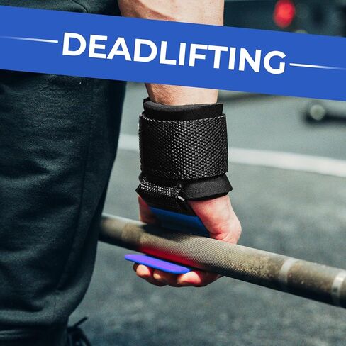 BEAST RAGE Workout Hooks for Men, Durable Coated Grip Gym Straps for Weightlifting Wrist Wraps Training Weight Lifting Strength Fitness Bodybuilding Anti Slip Women Hook Exercise in Kuwait