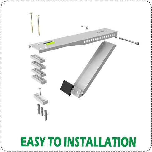 Forestchill Window Air Conditioner Bracket, Light Duty Support Up to 88 lbs, Universal AC Window Unit Bracket, Fit 5,000 to 12,000 BTU in Saudi Arabia