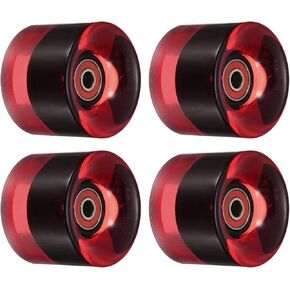 عجلات PATIKIL Longboard مع محامل ABEC-9 عجلات الشارع لاستبدال عجلة التزلج على الجليد
