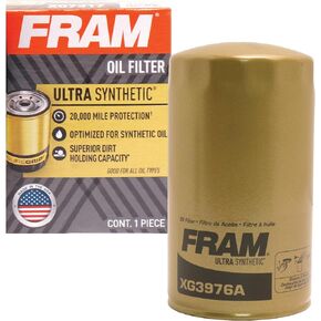 FRAM Ultra Synthetic Automotive Replacement Oil Filter, Designed for Synthetic Oil Changes Lasting up to 20k Miles, XG3976A (Pack of 1) in Kuwait