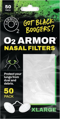 Nose Filter - Nose Filters for Welders - Nasal Filters for Allergies - Vented Nose Filter Plugs - Industrial Nose Filters for Dust (10 Pack, Size X-Small) in Saudi Arabia