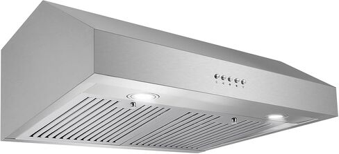 COSMO UC30 30 in. Ducted Under Cabinet Range Hood, Kitchen Over Stove Vent, 3-Speed Fan, Permanent Filters, LED Lights in Stainless Steel, 30 inch in Saudi Arabia