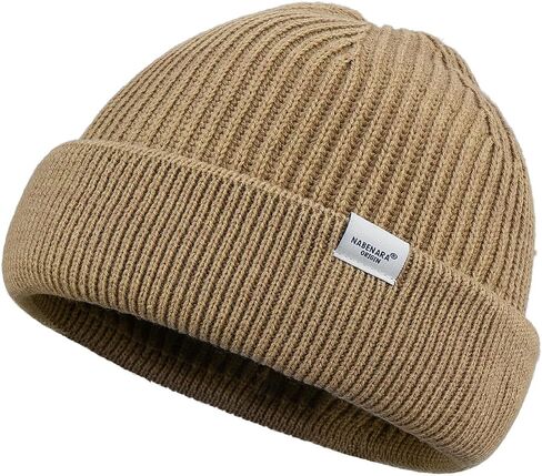 Clakllie Trawler قبعة صغيرة ساعة قبعة متماسكة مكبل Skullcap نشمر حافة تخزين القبعات توالت الكفة محبوك قبعة قبعة تزلج in Kuwait