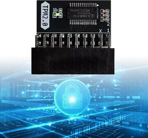 TPM2.0 Module LPC 12Pin Module with Infineon SLB9665 Windows 11 Upgrade for Gigabyte Motherboard Compatible with GC-TPM2.0_S in Saudi Arabia