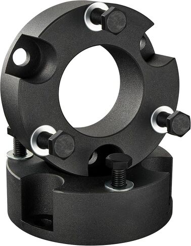 مجموعة رفع التسوية 2 بوصة من EVIL ENERGY لسيارة Toyota 2005-2023 Tacoma 2WD 4WD (6 عروات فقط) 2003-2023 4Runner و2007-2015 FJ Cruise، فواصل تعليق أمامية 2 بوصة باللون الأحمر in Saudi Arabia