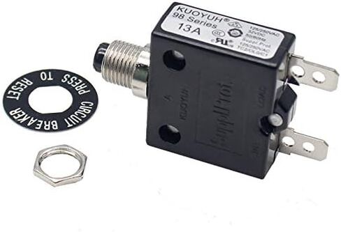 قاطع الدائرة KUOYUH سلسلة 98 32VDC 125/250VAC 50/60 هرتز (3A-17A) (10A) in Kuwait