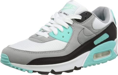 Nike Men's AIR MAX 90 Running Shoe, Black Black Black White, 6 UK in Kuwait