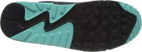 Nike Men's AIR MAX 90 Running Shoe, Black Black Black White, 6 UK in Kuwait
