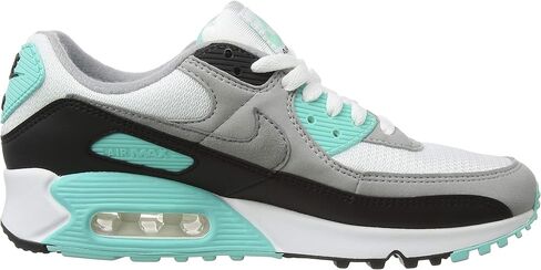 Nike Men's AIR MAX 90 Running Shoe, Black Black Black White, 6 UK in Kuwait