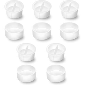 Astromania Dust Caps Set for 1.25" Telescope Eyepieces or Other Accessories - 5 dust caps and 5 dust Plugs