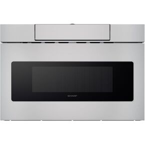 Sharp SMD2470ASY 24 in. 1.2 cu. ft. 950W Stainless Steel Microwave Drawer Oven Bundle with 3 YR CPS Enhanced Protection Pack