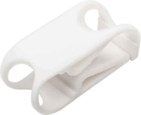 مشابك أنابيب بلاستيكية متوسطة المدى من SP Bel-Art Acetal؛ لـ ⅛ إلى ⁷⁄₁₆ بوصة. أنابيب (عبوة من 12 قطعة) (F18228-0000) in Kuwait