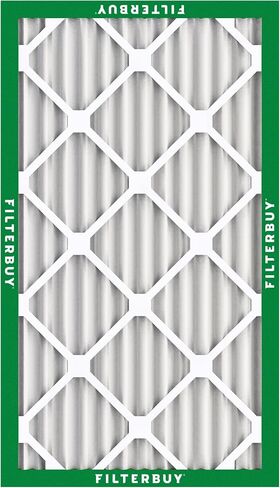 Filterbuy 12x16x1 فلتر هواء MERV 8 دفاع عن الغبار (4 عبوات)، استبدال مرشحات هواء فرن HVAC AC المطوية (الحجم الفعلي: 11.50 × 15.50 × 0.75 بوصة) in Saudi Arabia