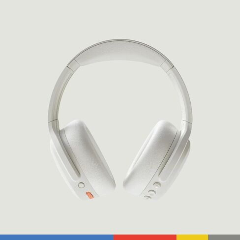 سماعات رأس سكل كاندي كراشر ANC 2 اللاسلكية بخاصية إلغاء الضوضاء مع باس حسي، بطارية 50 ساعة، سكل آي كيو، تمكين أليكسا، ميكروفون، تعمل مع أجهزة بلوتوث - أسود in Kuwait