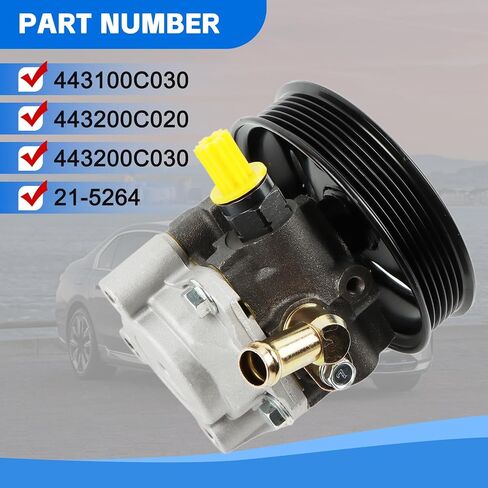 مضخة توجيه كهربائية 21-5440 تناسب 2004-2009 Hyundai Tucson 2.0L، لأجزاء ما بعد البيع 2005-2009 Kia Spectra Spectra5 Sportage 2.0L in Kuwait