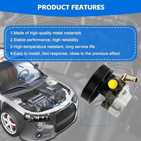 مضخة توجيه كهربائية 21-5440 تناسب 2004-2009 Hyundai Tucson 2.0L، لأجزاء ما بعد البيع 2005-2009 Kia Spectra Spectra5 Sportage 2.0L in Kuwait