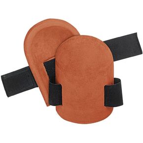 وسادات ركبة مطاطية مصبوبة احترافية من Leathercraft CLC 318 مخصصة، باللون البني