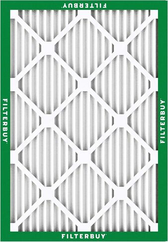Filterbuy 13x21.5x1 Air Filter MERV 8 Dust Defense (12-Pack), Pleated HVAC AC Furnace Air Filters Replacement (Actual Size: 12.88 x 21.50 x 0.75 Inches) in Saudi Arabia