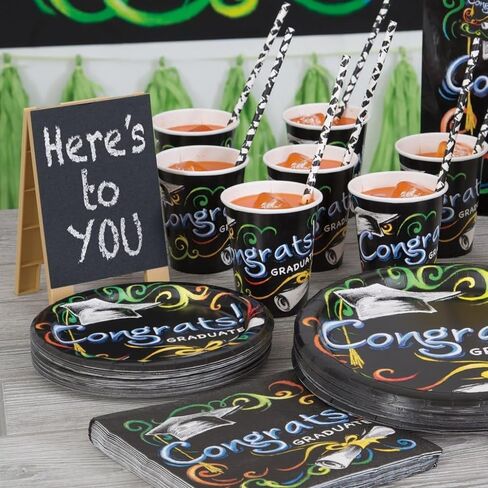Elegant Chalkboard Food Sign Picks with Chalk - Pack of 4 - Unique Design - Versatile & Reusable - Perfect for Any Event in Saudi Arabia