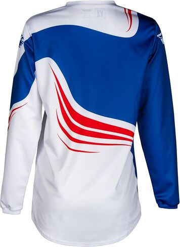 Fly Racing 377-223YM Youth F-16 Jersey True Blue/White Ym in Saudi Arabia