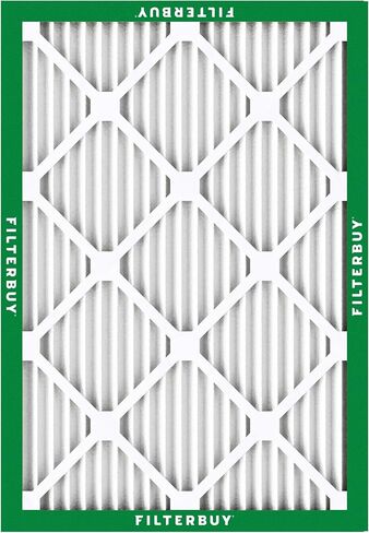 Filterbuy 12x24x2 Air Filter MERV 8 Dust Defense (2-Pack), Pleated HVAC AC Furnace Air Filters Replacement (Actual Size: 11.38 x 23.38 x 1.75 Inches) in Saudi Arabia