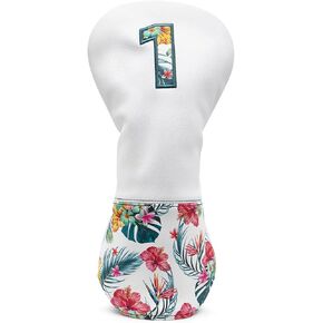 Golf Club Cover - 4 Models Selection - Golf Driver Headcover, 3 Wood Cover Fairway Wood Head Cover, Hybrid Headcover Golf Gifts for Men/Women Gofler