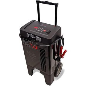 Schumacher DSR123 ProSeries Car Battery Charger - 250 Peak Amps - 24v / 12v Battery Charger - Fully Automatic Engine Starter + Battery Maintainer