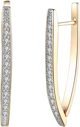 14K Gold Silver Wide Filigree Hoop Earrings Hollow Carved Flower Texture Earrings For Womens Men in Kuwait