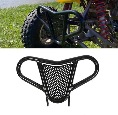 ECOTRIC Front Bumper Brush Guard Compatible with 1999-2014 Honda TRX 450R/ TRX450R ER/TRX 400EX/ TRX 400X Aluminum in Saudi Arabia