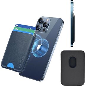 for Magsafe wallet magnetic phone wallet magnetic wallet for iPhone 16/15/14/13/12 Series, Premium Leather Wallet, Fit 3 Cards, Slim, Chinese Lucky Amulet Good Lucky Charm God Black