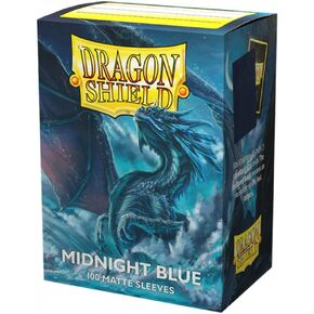 Dragon Shield 100ct Box - Midnight Blue Matte Sleeves