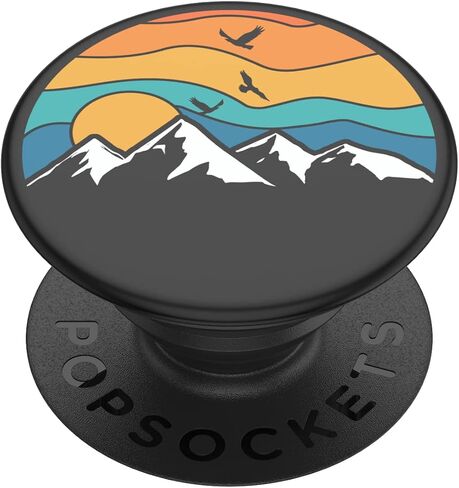 قبضة هاتف PopSockets مع مسند ممتد - أشعة لأيام in Kuwait