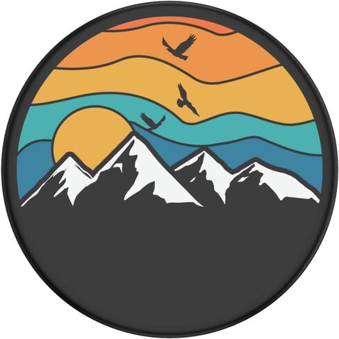 قبضة هاتف PopSockets مع مسند ممتد - أشعة لأيام in Kuwait