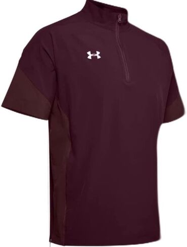 Under Armour Mens Squad Short Sleeve Coach's 1/4 Zip Pullover in Saudi Arabia