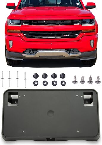 License Plate Brackets Front Fit Chevy Chevrolet Silverado 1500 2019 2020 2021 2022,84428905 in Saudi Arabia