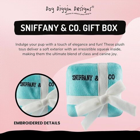 Dog Diggin Designs Priceless Capsule Gift Collection | Unique Squeaky Parody Plush Dog Toys – Thinking Outside The Box in Kuwait