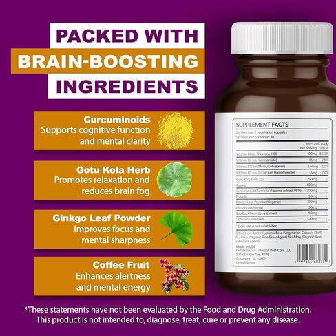 Stress & Relaxation Supplement: Natural Ashwagandha, Lemon Balm, Chamomile Blend - Supports Daily Well-Being, Mental Focus & Vitality, Harmonizing Formula for Inner Balance in Saudi Arabia