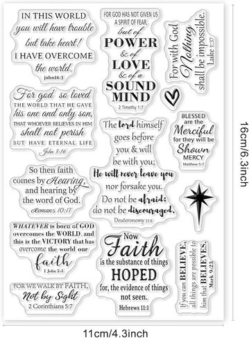 GLOBLELAND Bible Bookshelf Reading Plan Transparent Clear Stamps Bookrack and Potting Embossing Stamp Sheets Silicone Clear Stamps Seal for DIY Scrapbooking and Card Making Paper Craft Decor in Saudi Arabia