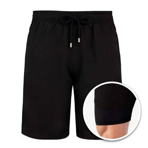 Capelle Miami Black Onyx - Long-Length Hybrid Short