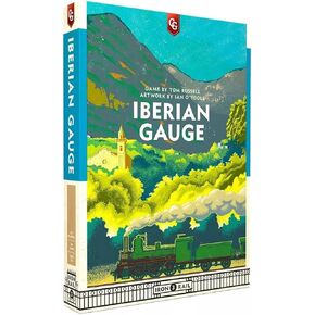 Capstone Games: Iberian Gauge, Strategy Board Game, Game of Simple Rules with Varied Strategies, 60 Minute Play Time, 3 to 5 Players, Ages 12 and Up