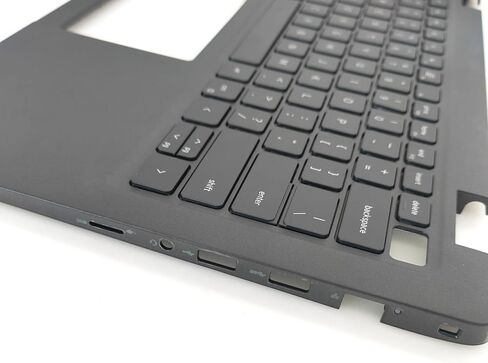 حافظة علوية بديلة لجهاز الكمبيوتر المحمول DELL Latitude 3420 E3420 Series بتصميم أمريكي غير بإضاءة خلفية مجموعة لوحة مفاتيح 4PX9K 04PX9K أسود in Kuwait