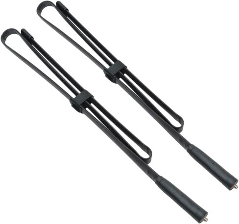 Dual Band VHF UHF 136-520MHz 42.5 inch Foldable CS Tactical SMA Female Ham Radio Antenna for Kenwood Wouxun Baofeng BF-F8HP UV-5R UV-82 BF-888S GT-3 Handheld Ham Two Way Radio Walkie Talkie in Saudi Arabia