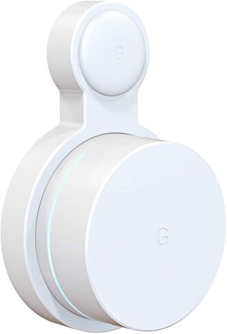 Outlet Wall Mount for Google WiFi [AC1200], No Messy Wires | Space Saving | Easily Be Moved Outlet Mount for Google Mesh WiFi Router, Best Design for Winding Power Cord (3 Pack) in Saudi Arabia