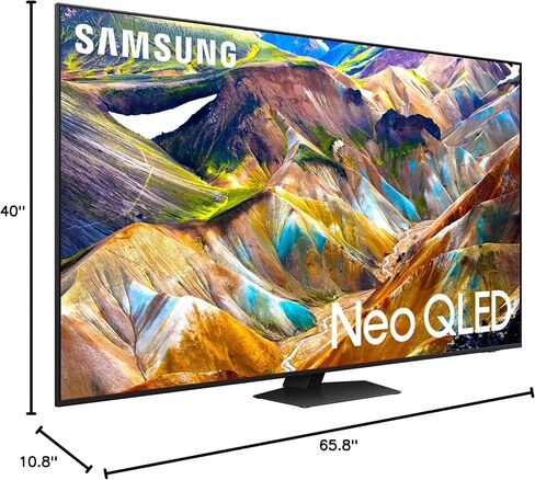 تلفزيون سامسونج الذكي QN55QN85DBFXZA مقاس 55 بوصة Neo QLED 4K مع تقنية Dolby Atmos وخطة حماية العنبر لمدة 5 سنوات (2024) in Kuwait