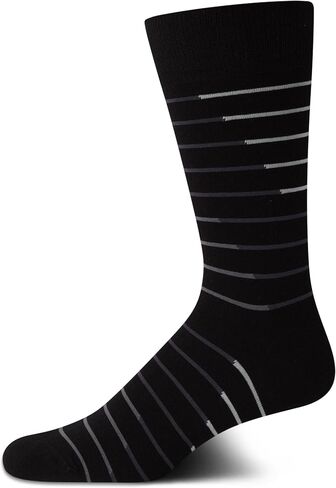 Cole Haan Men's Dress Socks – Lightweight Crew Socks (1 Pair), Size 7-12, Blue in Saudi Arabia